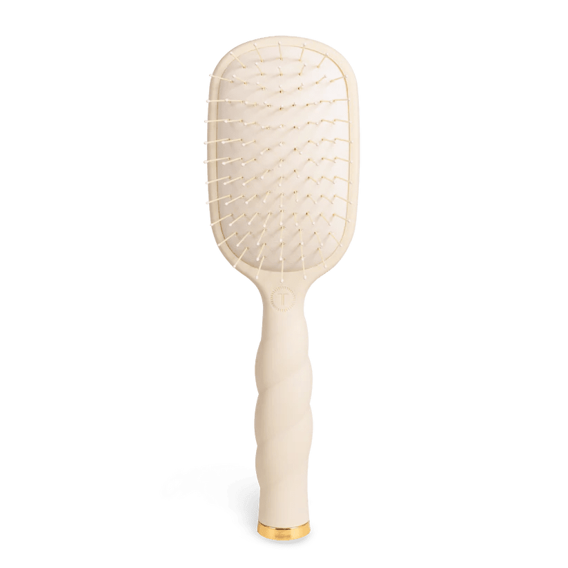 [Teleties] Detangler Brush for Fine Hair in Tan - The Pink Pineapple 850