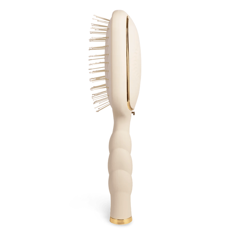 [Teleties] Detangler Brush for Fine Hair in Tan - The Pink Pineapple 850