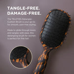 [Teleties] Detangler Brush for Fine Hair in Tortoise - The Pink Pineapple 850