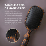 [Teleties] Detangler Brush for Fine Hair in Tortoise - The Pink Pineapple 850