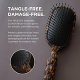 [Teleties] Detangler Brush for Medium Hair in Tortoise - The Pink Pineapple 850