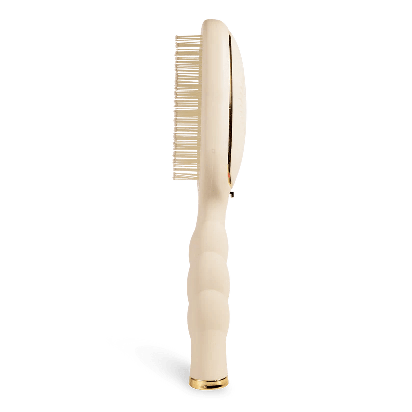 [Teleties] Detangler Brush for Thick Hair in Tan - The Pink Pineapple 850