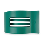 [Teleties] Flat Rectangle Hair Clip | Large | Fir Real - The Pink Pineapple 850