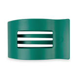 [Teleties] Flat Rectangle Hair Clip | Large | Fir Real - The Pink Pineapple 850