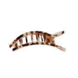 [TELETIES] Flat Rectangle Hair Clip – Medium Blonde Tortoise - The Pink Pineapple 850