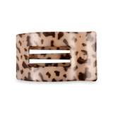 [TELETIES] Flat Rectangle Hair Clip – Medium Blonde Tortoise - The Pink Pineapple 850