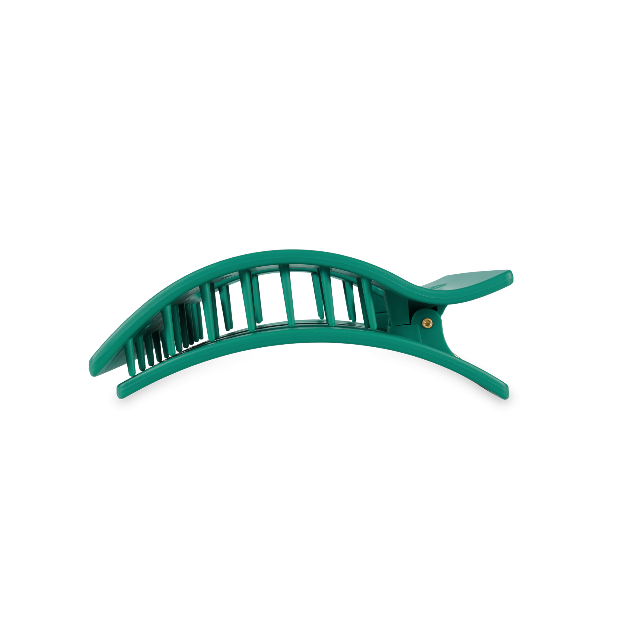 [Teleties] Flat Rectangle Hair Clip | Medium | Fir Real - The Pink Pineapple 850