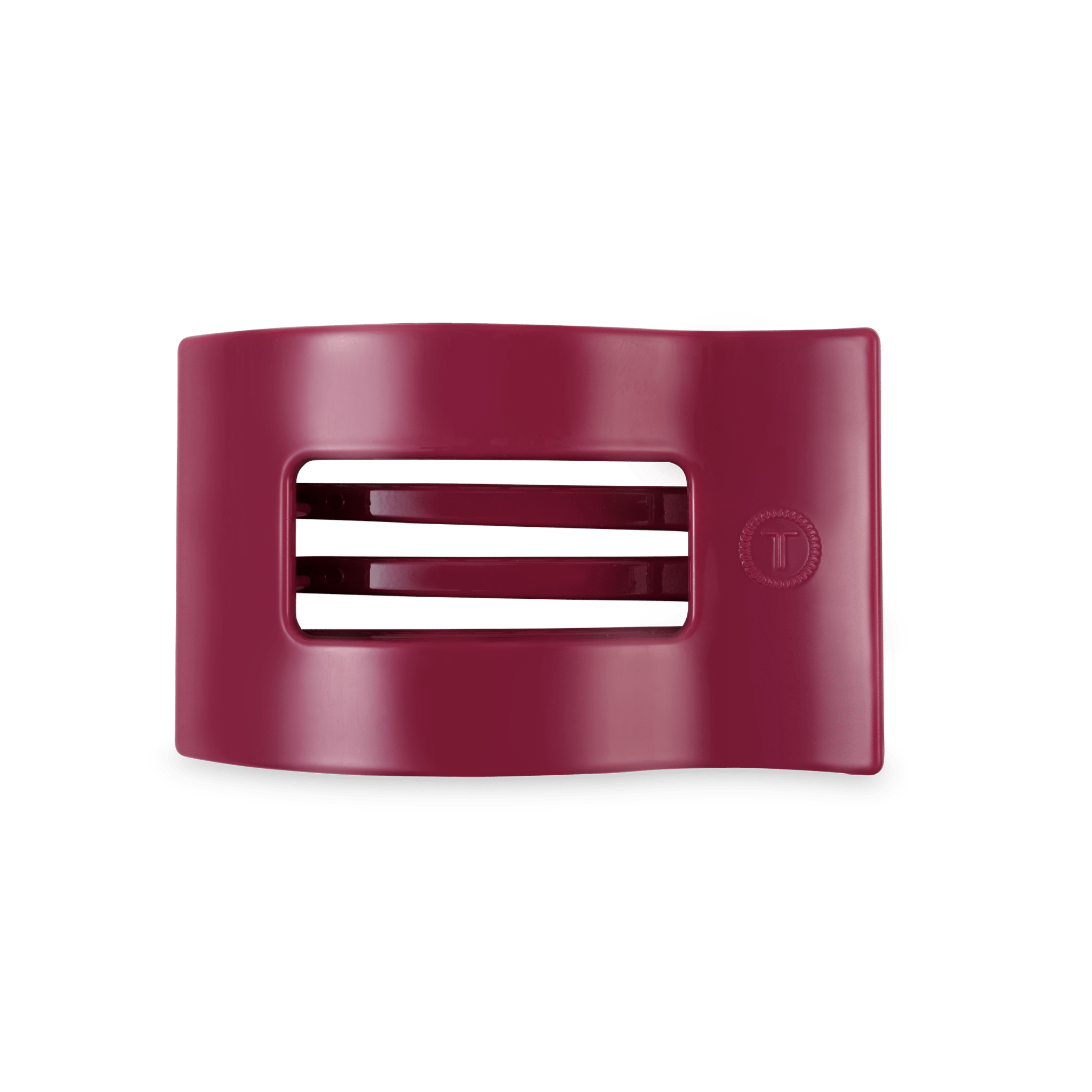 [TELETIES] Flat Rectangle Hair Clip – Medium Wild Side - The Pink Pineapple 850