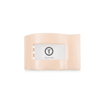 [TELETIES] Flat Rectangle Hair Clip – Small Almond Beige - The Pink Pineapple 850