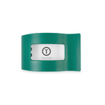 [Teleties] Flat Rectangle Hair Clip | Small | Fir Real - The Pink Pineapple 850