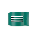 [Teleties] Flat Rectangle Hair Clip | Small | Fir Real - The Pink Pineapple 850