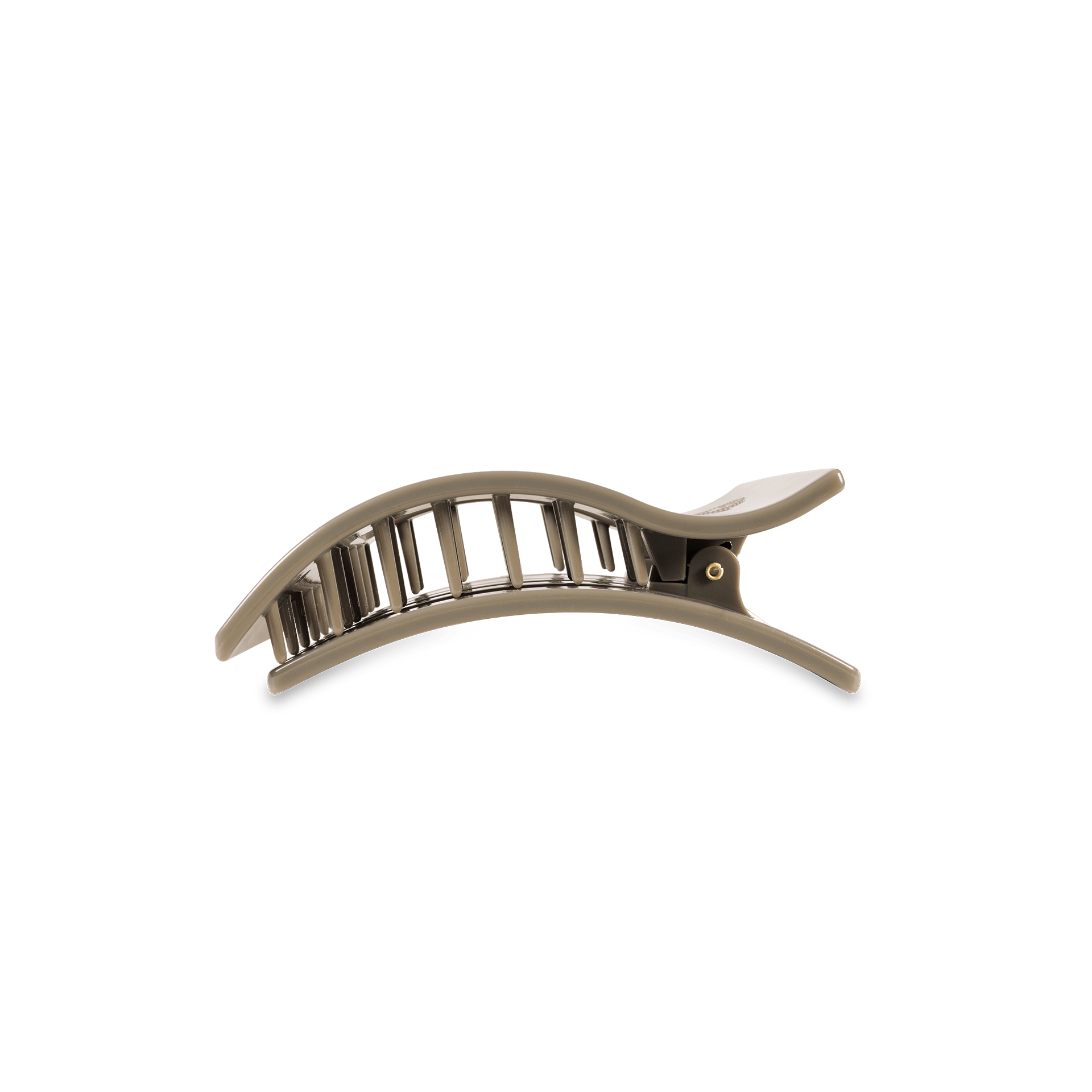 [TELETIES] Flat Rectangle Hair Clip – Small Sage It Ain’t So - The Pink Pineapple 850