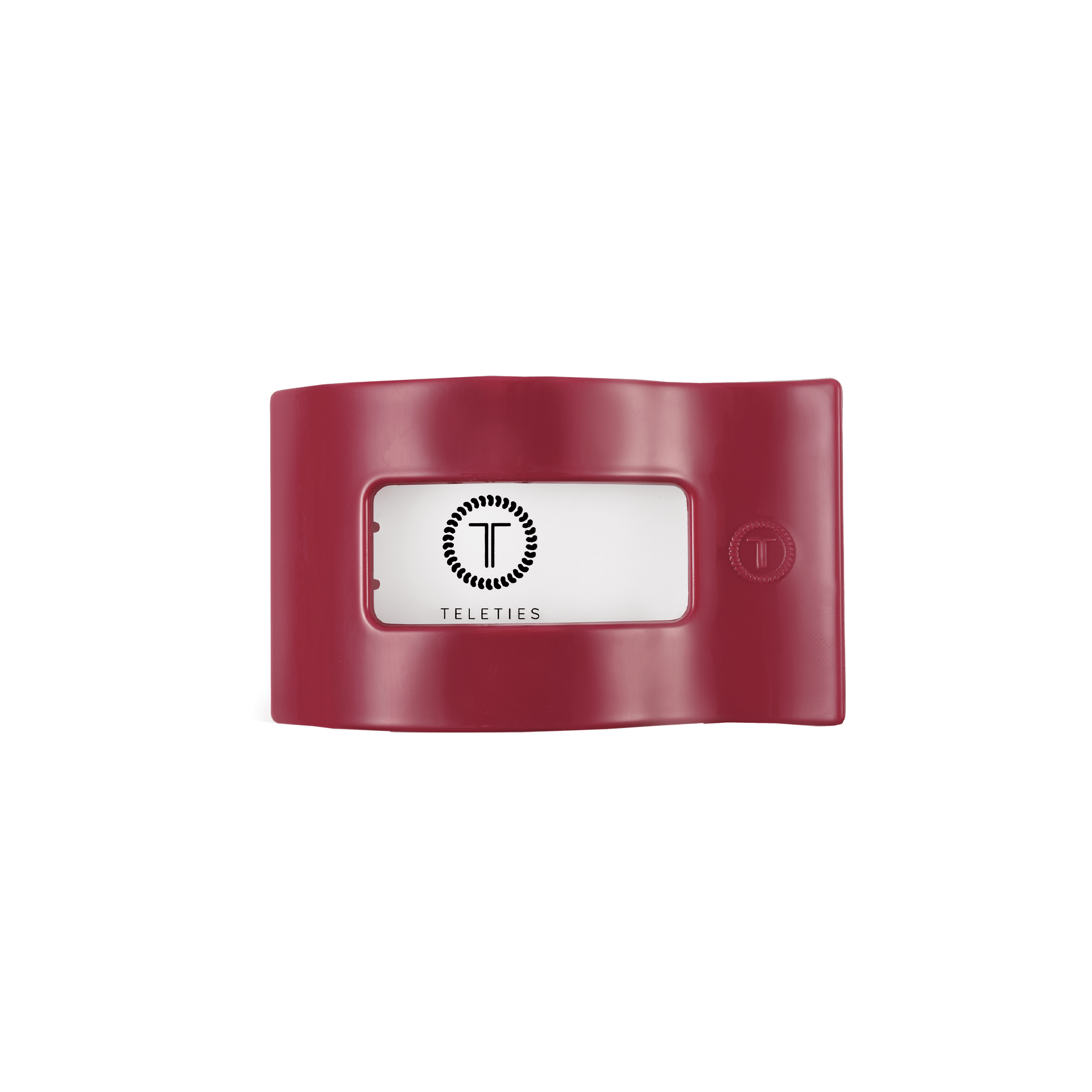 [TELETIES] Flat Rectangle Hair Clip – Small Wild Side - The Pink Pineapple 850