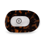 [TELETIES] Flat Round Hair Clip – Large Tortoise - The Pink Pineapple 850