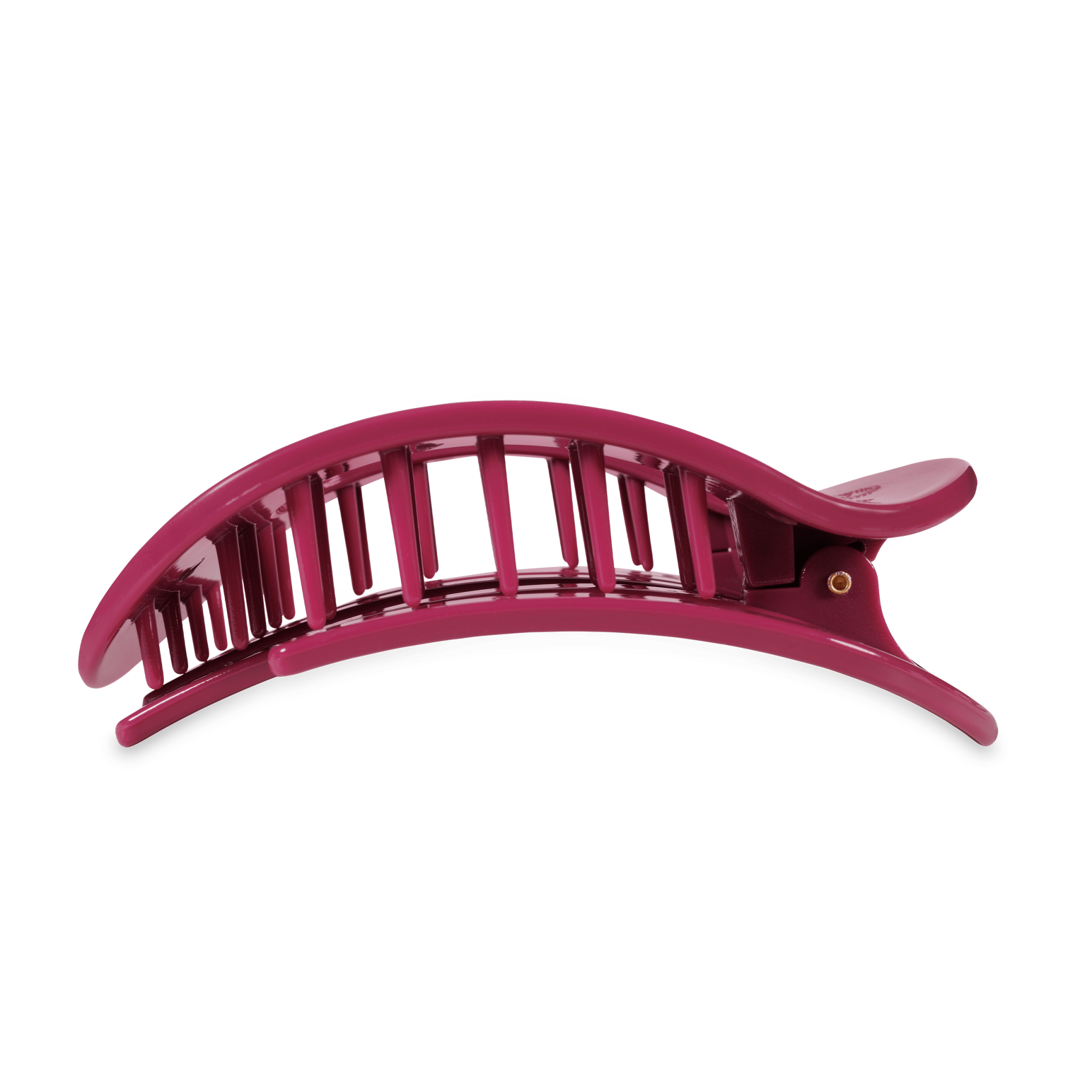 [TELETIES] Flat Round Hair Clip – Large Wild Side - The Pink Pineapple 850