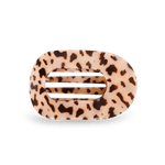 [TELETIES] Flat Round Hair Clip – Medium Blonde Tortoise - The Pink Pineapple 850