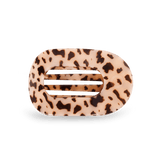 [TELETIES] Flat Round Hair Clip – Medium Blonde Tortoise - The Pink Pineapple 850