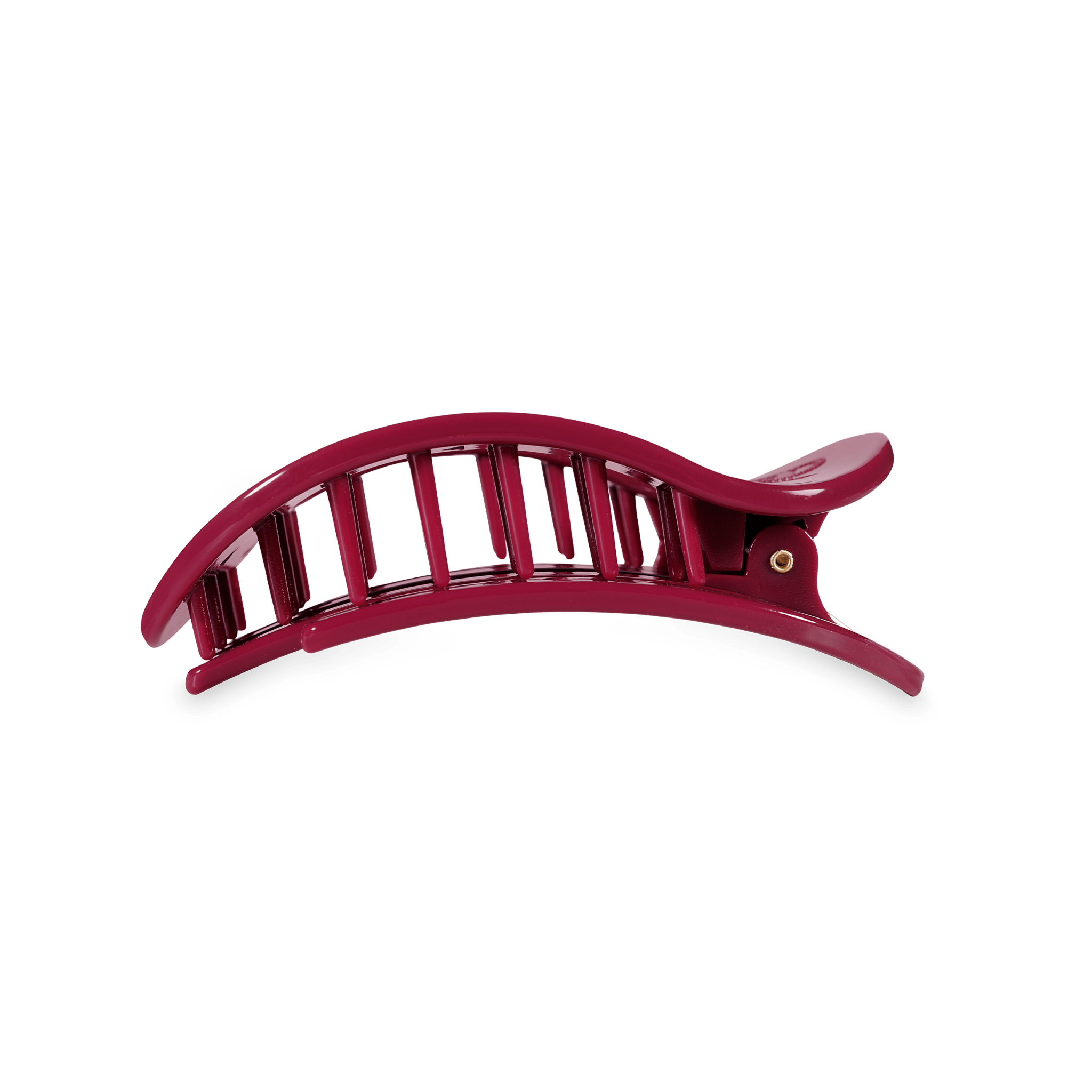 [Teleties] Flat Round Hair Clip | Medium | Go Noles! - The Pink Pineapple 850