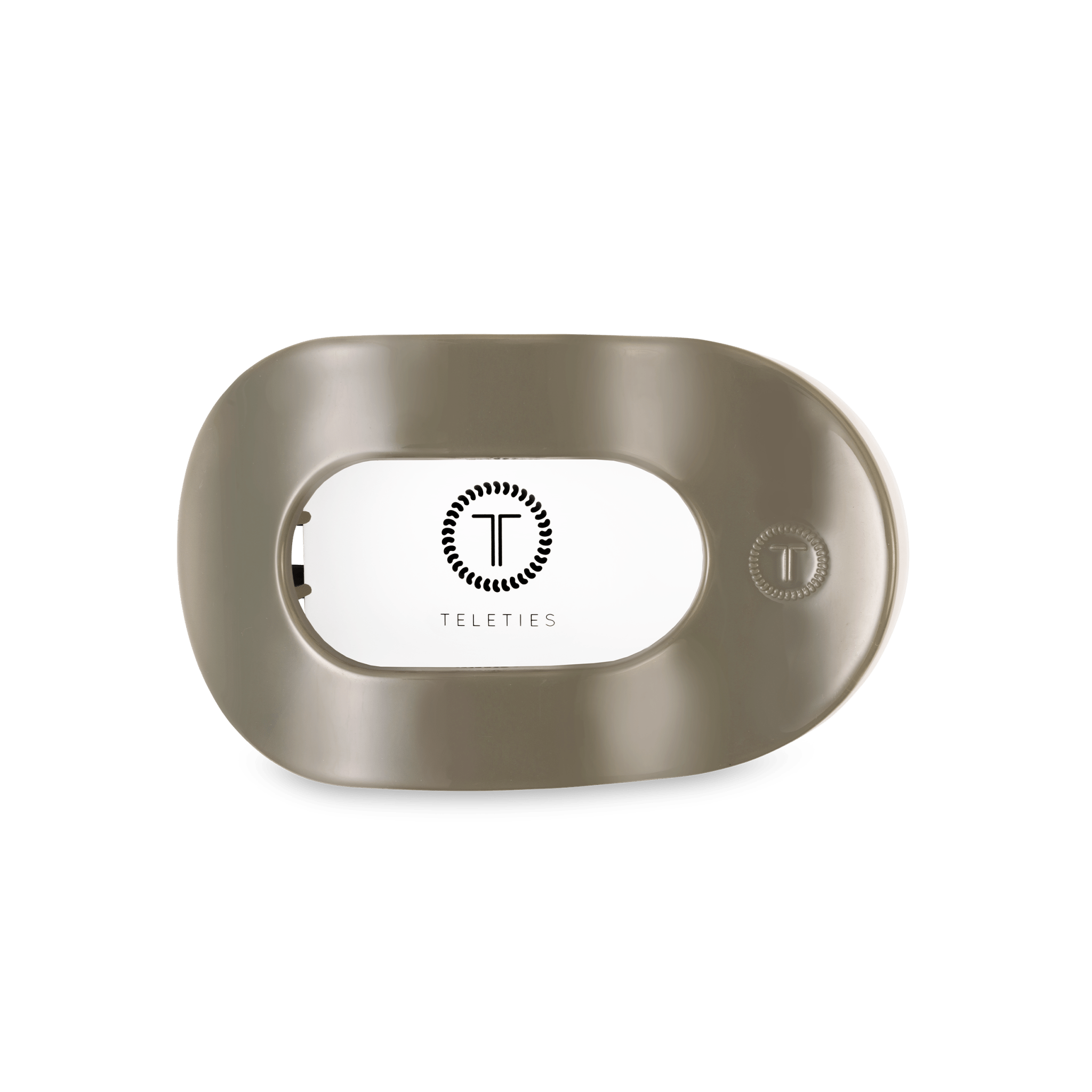 [TELETIES] Flat Round Hair Clip – Medium Sage It Ain’t So - The Pink Pineapple 850