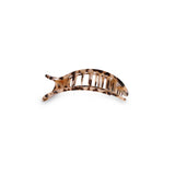 [TELETIES] Flat Round Hair Clip – Small Blonde Tortoise - The Pink Pineapple 850