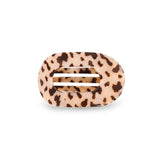 [TELETIES] Flat Round Hair Clip – Small Blonde Tortoise - The Pink Pineapple 850