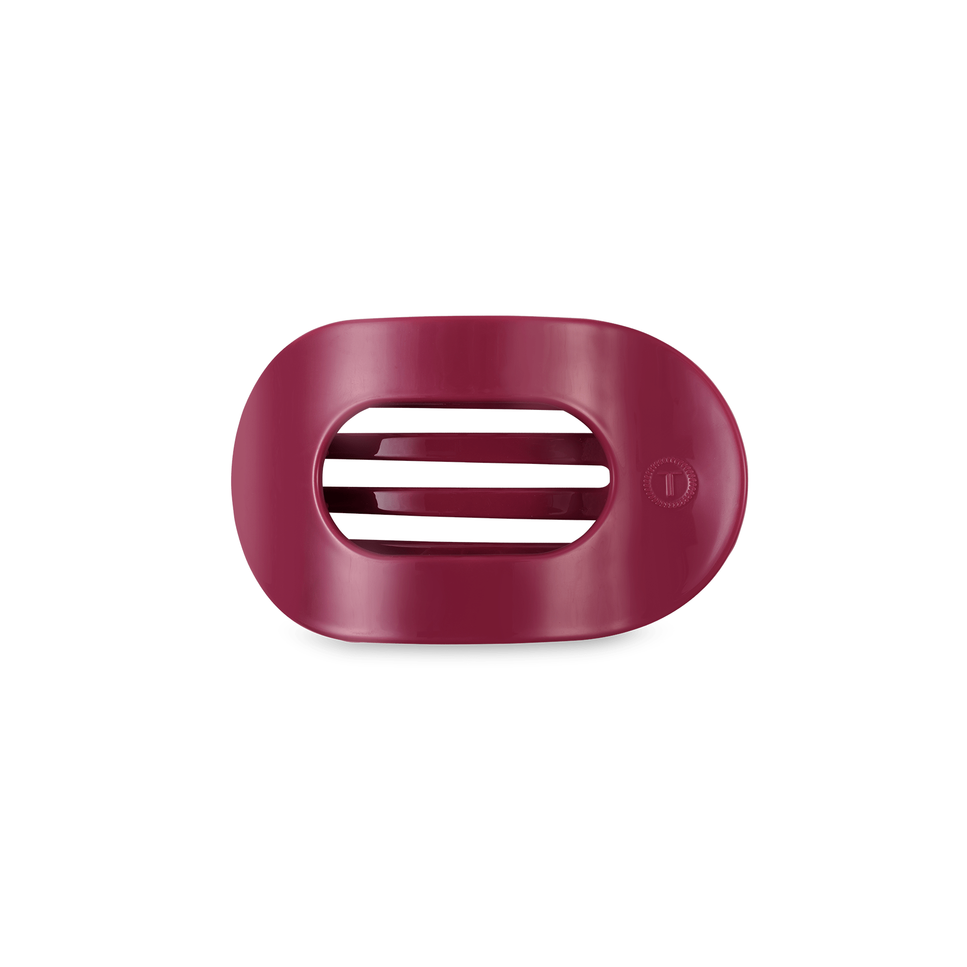 [TELETIES] Flat Round Hair Clip – Small Wild Side - The Pink Pineapple 850