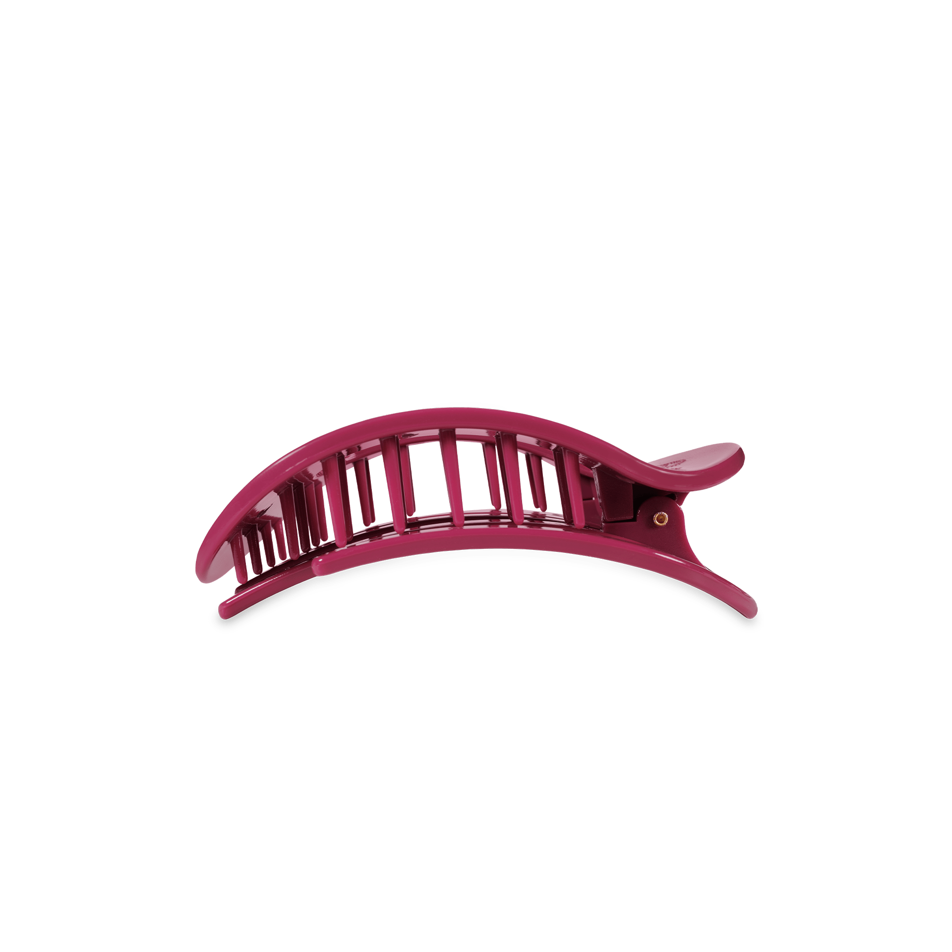 [TELETIES] Flat Round Hair Clip – Small Wild Side - The Pink Pineapple 850