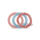 [Teleties] Freedom to Sparkle Large Coil Hair Ties - The Pink Pineapple 850