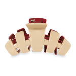 [Teleties] FSU Clip Large – Garnet & Gold - The Pink Pineapple 850