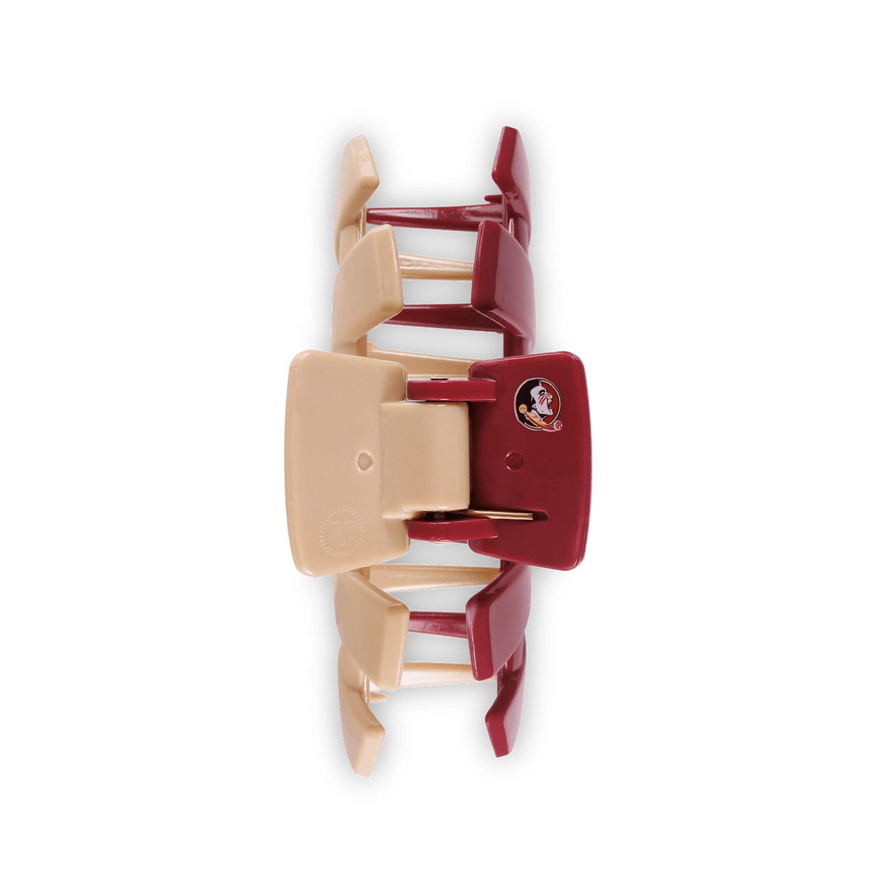 [Teleties] FSU Clip Large – Garnet & Gold - The Pink Pineapple 850