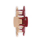 [Teleties] FSU Clip Large – Garnet & Gold - The Pink Pineapple 850