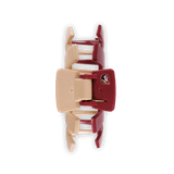 [Teleties] FSU Clip Large – Garnet & Gold - The Pink Pineapple 850