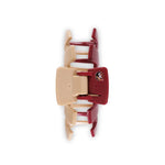 [Teleties] FSU Clip Medium – Garnet &amp; Gold - The Pink Pineapple 850