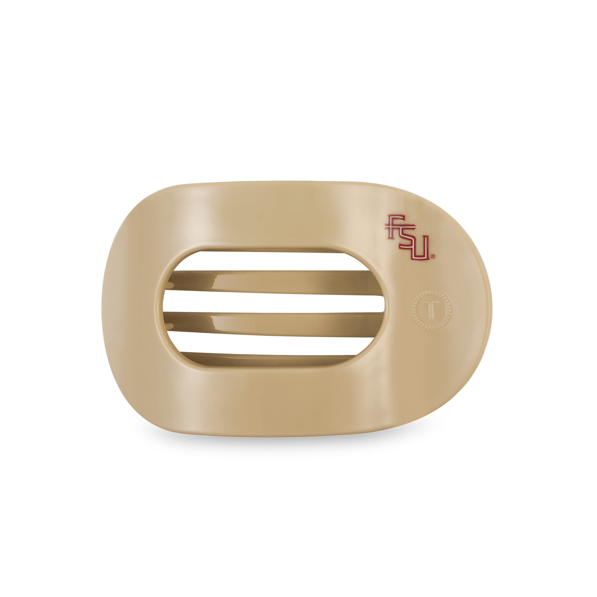 [Teleties] FSU Round Flat Hair Clip | Med. - The Pink Pineapple 850