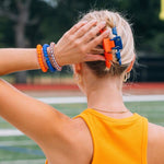 [Teleties] Go Gators! Medium Claw Hair Clip - The Pink Pineapple 850