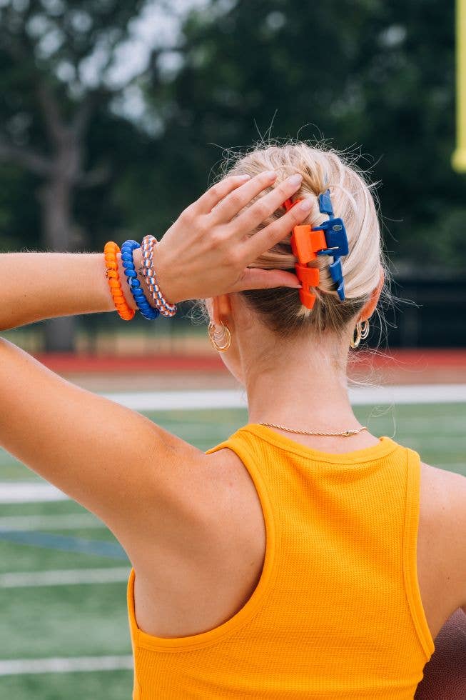 [Teleties] Go Gators! Medium Claw Hair Clip - The Pink Pineapple 850