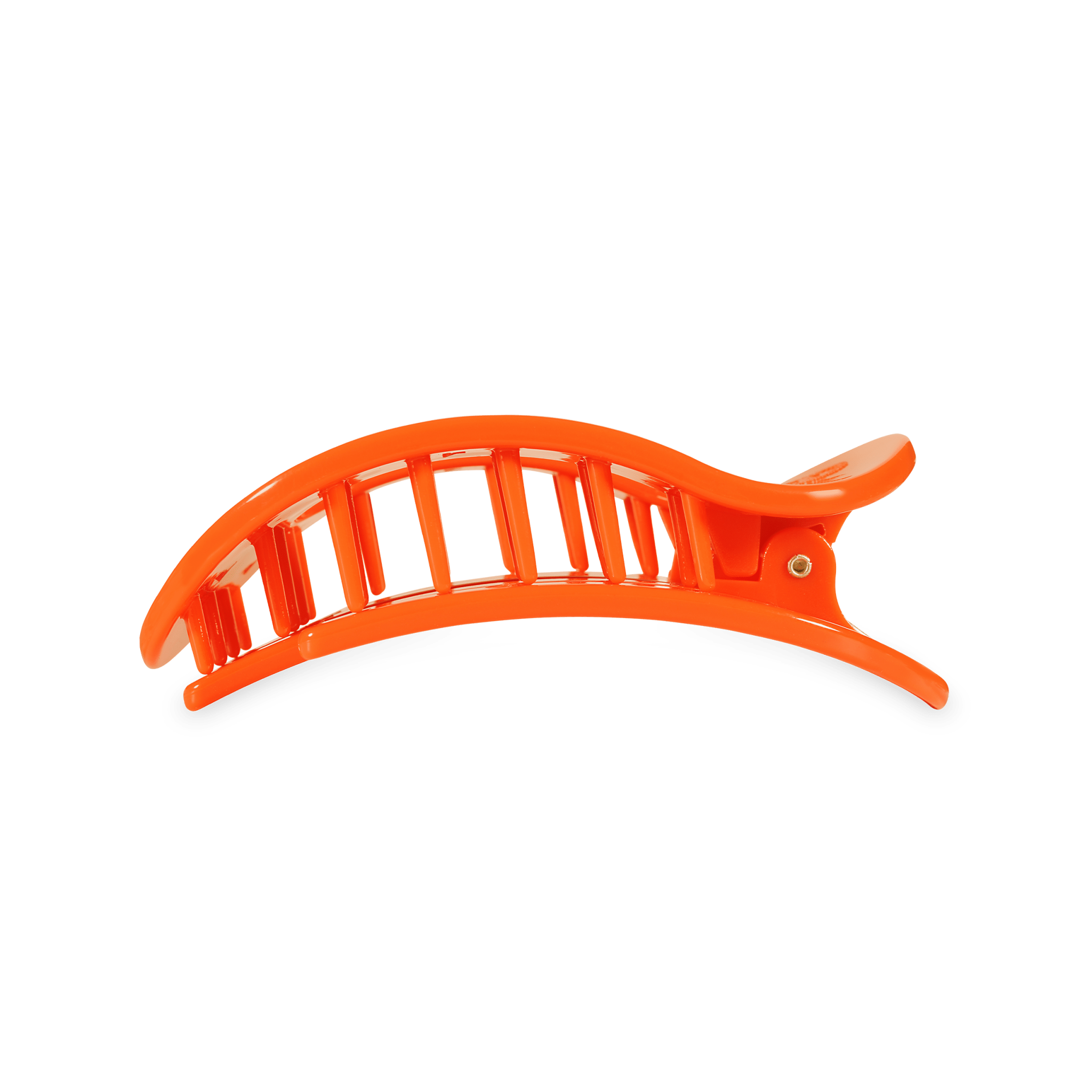 [Teleties] Go Gators! Medium Flat Round Hair Clip - The Pink Pineapple 850