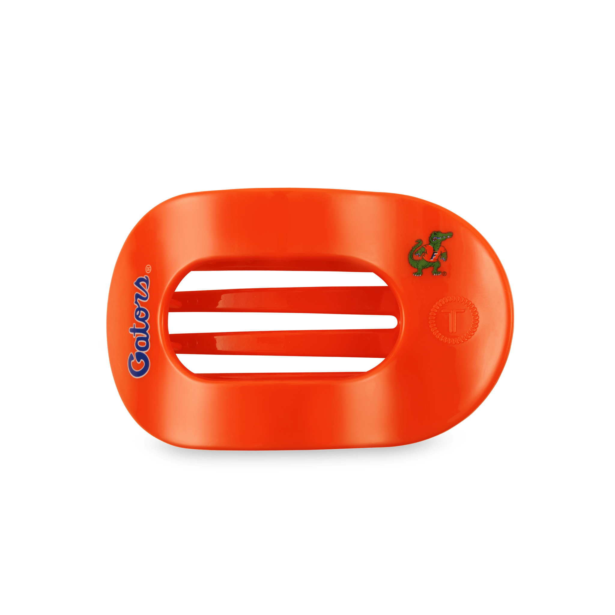 [Teleties] Go Gators! Medium Flat Round Hair Clip - The Pink Pineapple 850