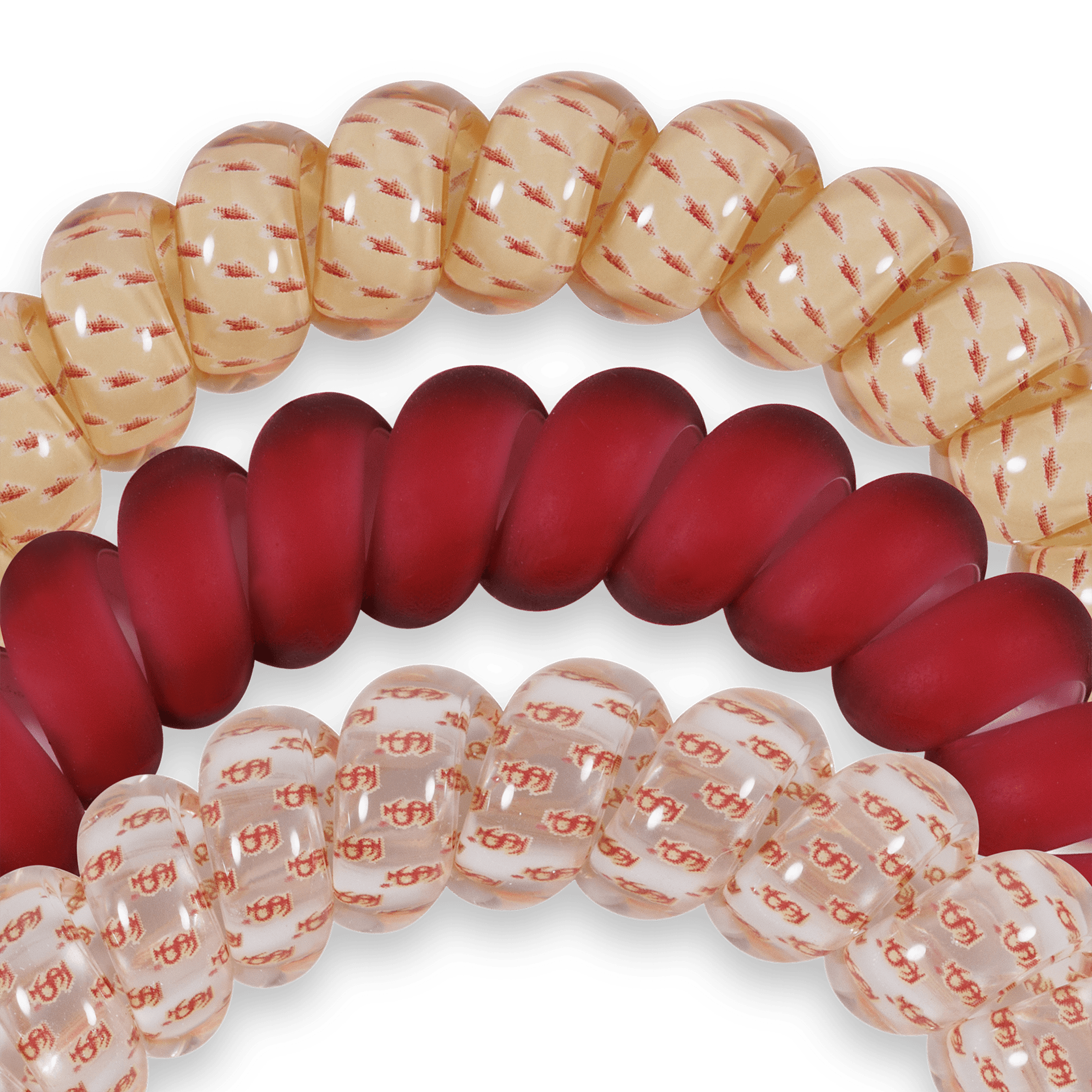 [Teleties] Hair Ties | Large | Go Noles! - The Pink Pineapple 850