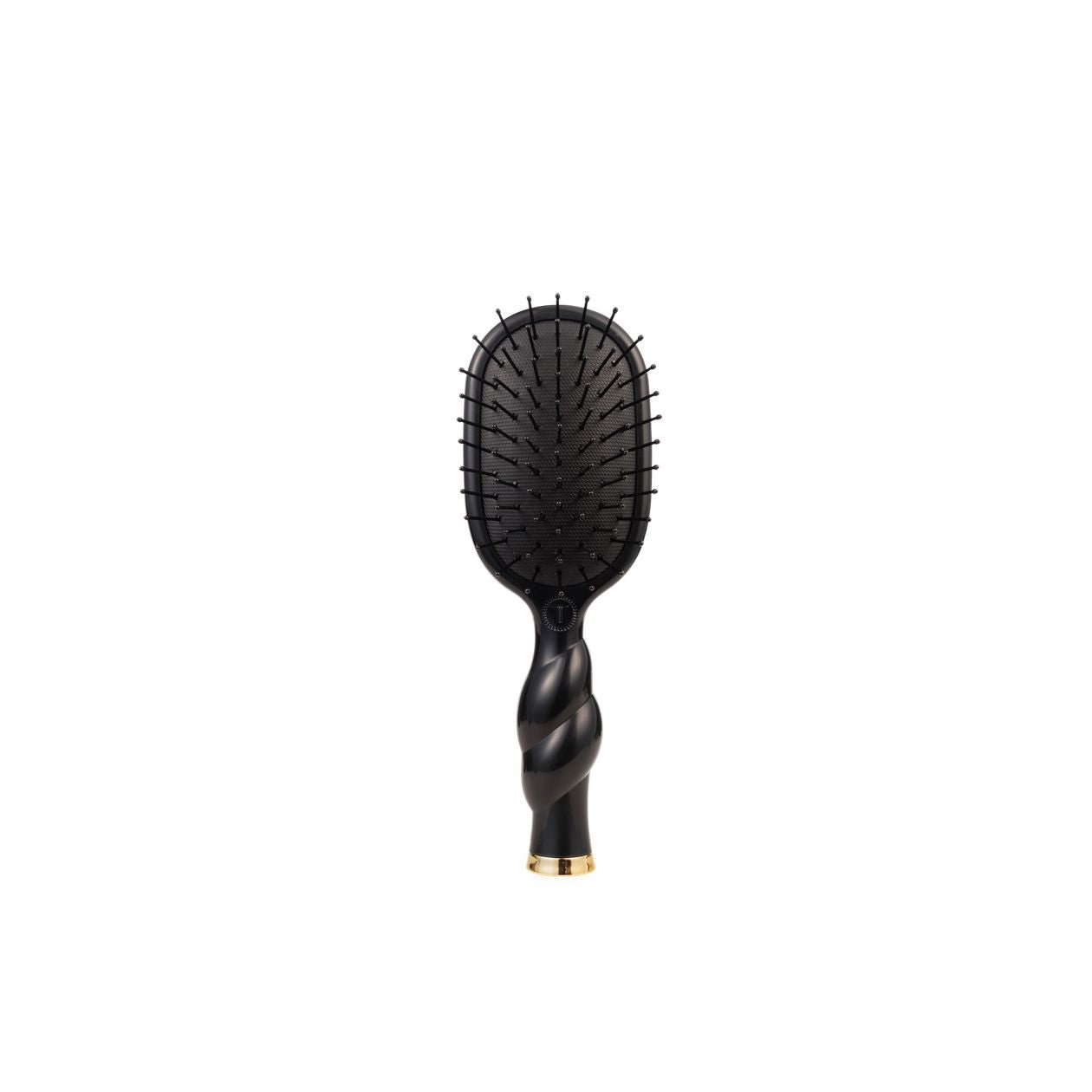 [Teleties] Mini Detangler Brush for Medium Hair in Jet Black - The Pink Pineapple 850