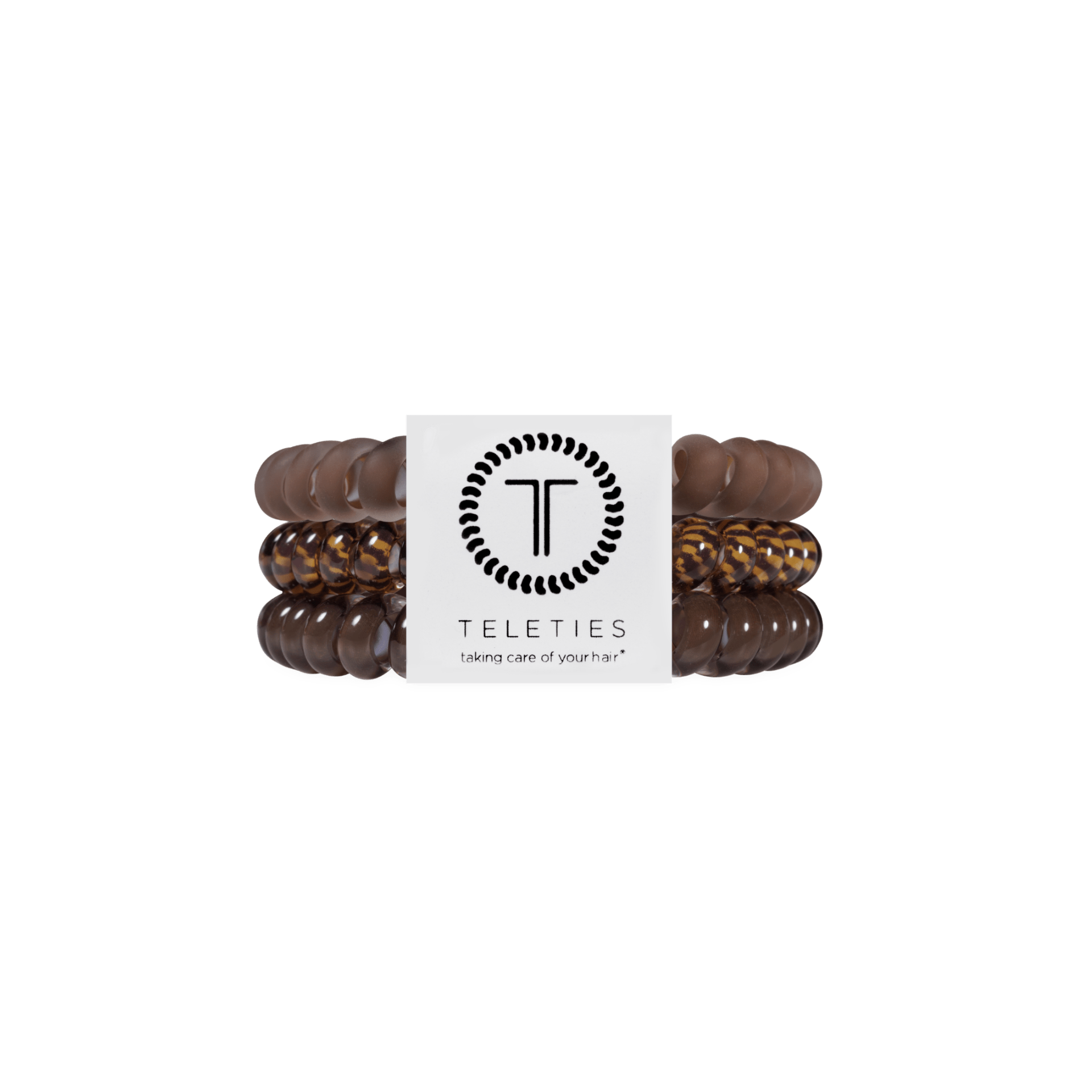 [Teleties] Morning Brew Small Hair Ties - The Pink Pineapple 850
