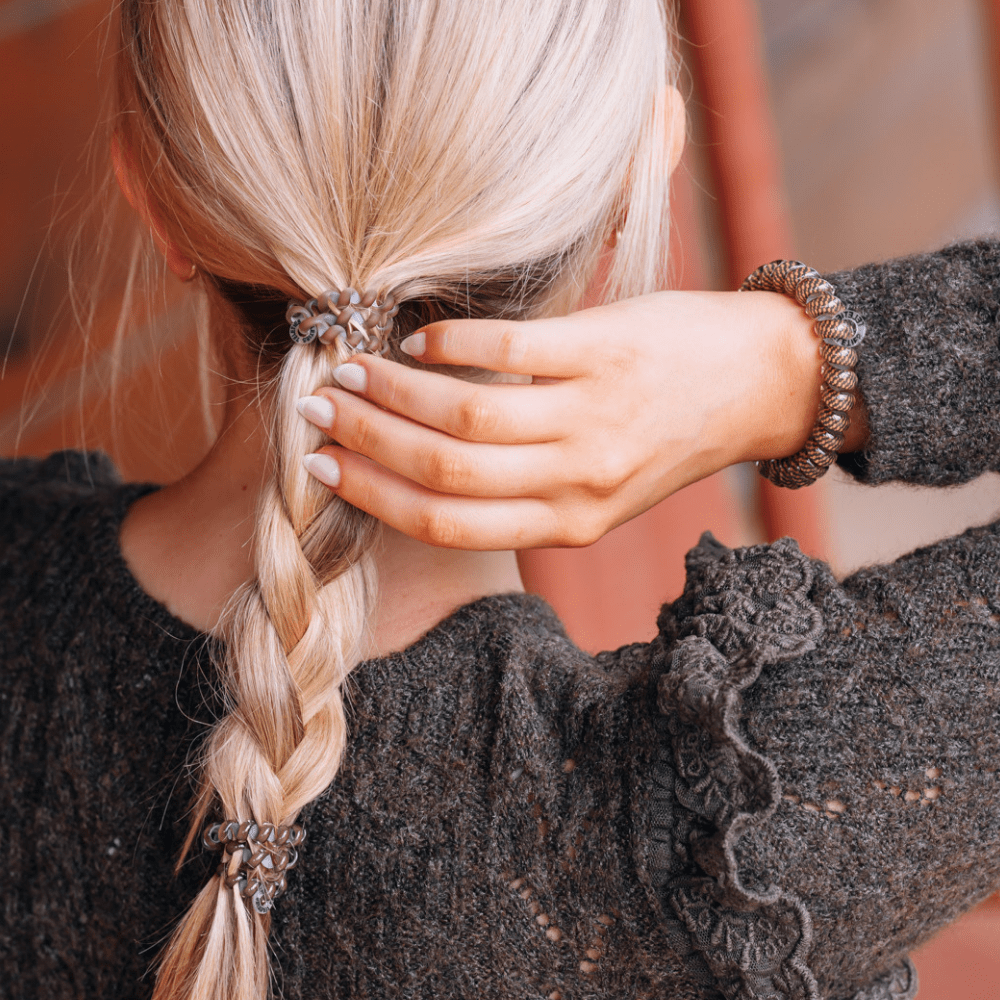 [Teleties] Morning Brew Small Hair Ties - The Pink Pineapple 850
