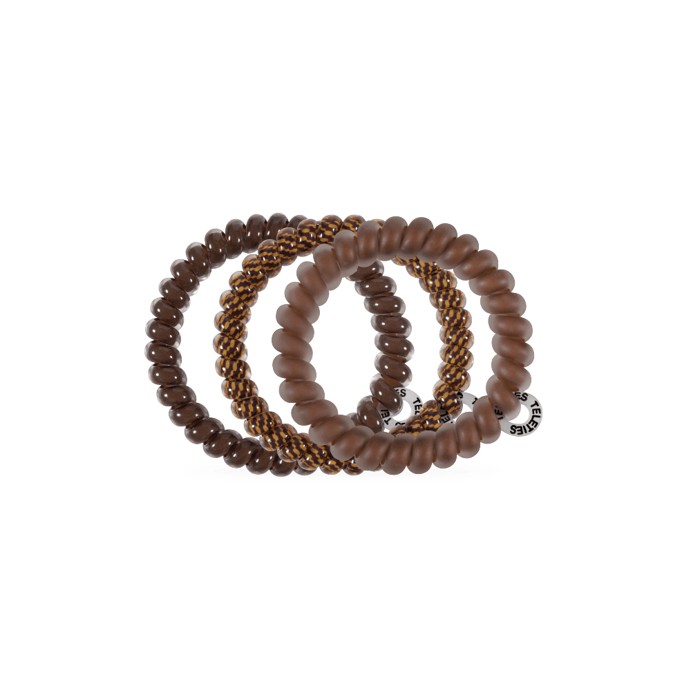 [Teleties] Morning Brew Small Hair Ties - The Pink Pineapple 850