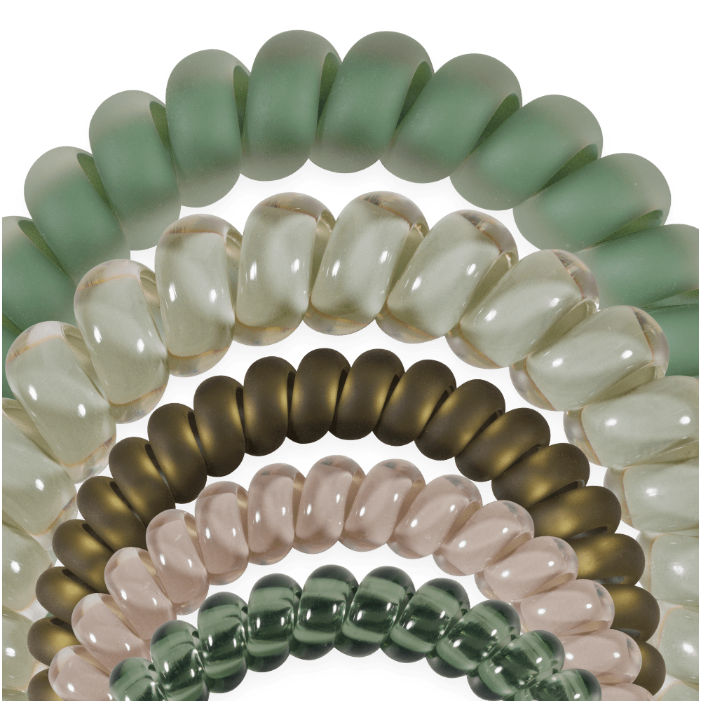 [Teleties] Mossy Moments Mix Pack Hair Ties - The Pink Pineapple 850