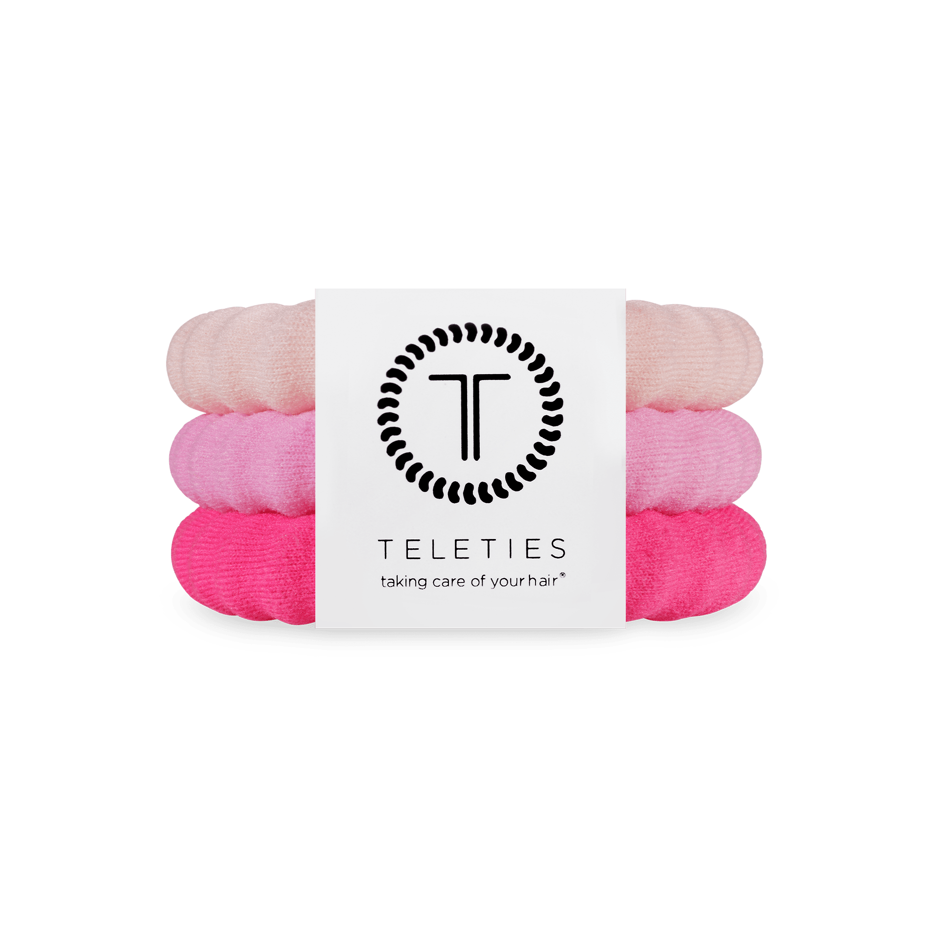 [Teleties] Nylon Hair Ties | Large | Kiss & Tell - The Pink Pineapple 850