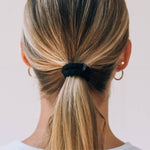 [Teleties] Nylon Hair Ties | Small | Jet Black - The Pink Pineapple 850