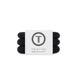 [Teleties] Nylon Hair Ties | Small | Jet Black - The Pink Pineapple 850