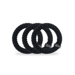 [Teleties] Nylon Hair Ties | Small | Jet Black - The Pink Pineapple 850