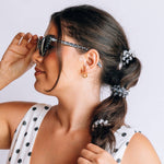 [Teleties] Polka Dot Party Large Hair Ties - The Pink Pineapple 850