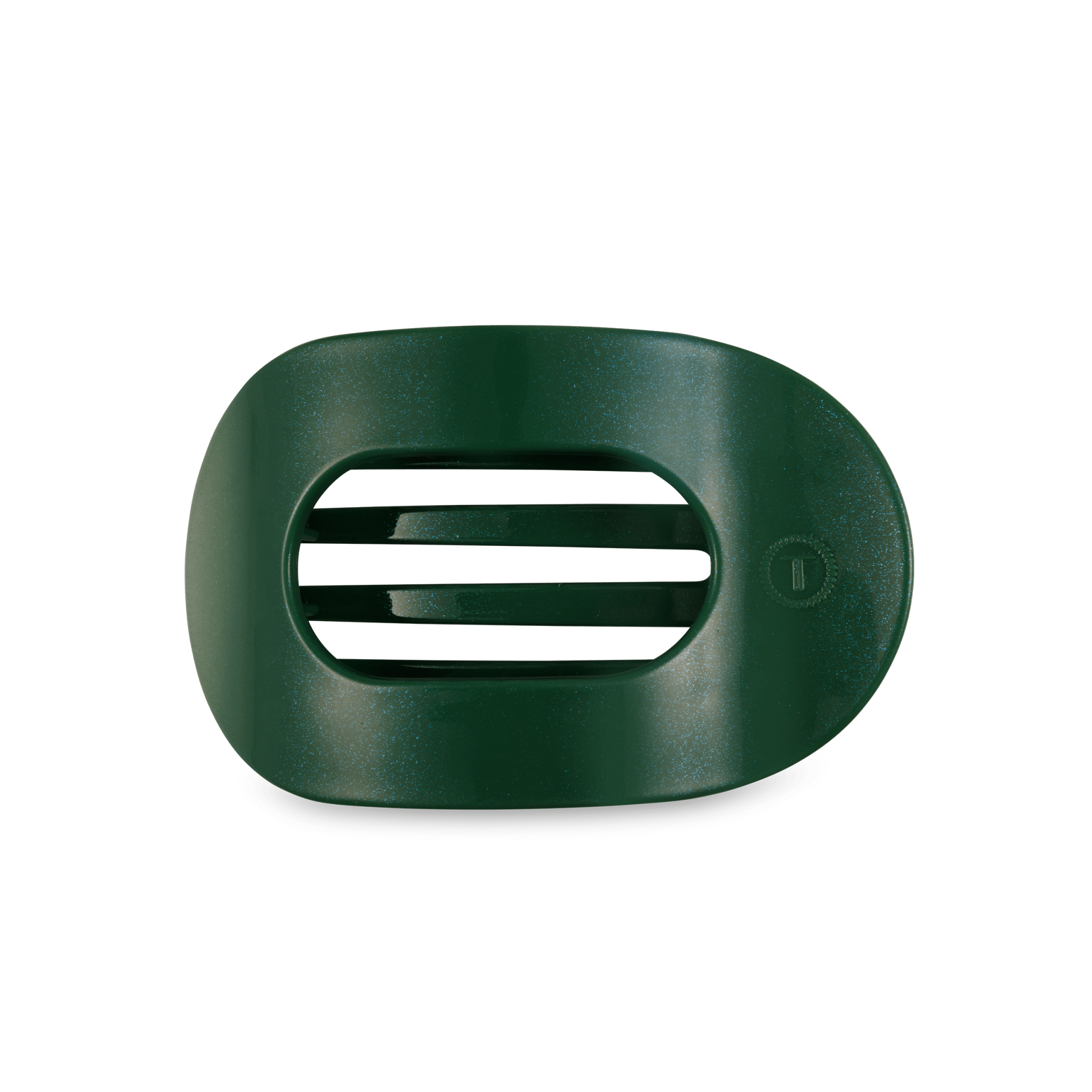 [Teleties] Round Flat Hair Clip | Medium | Mistletoe - The Pink Pineapple 850